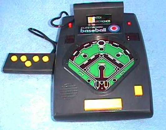 old electronic baseball game
